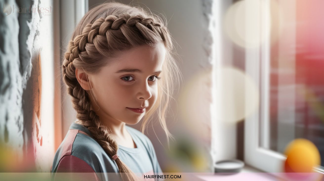 21 17 Easy Braided Hairstyles For Kids Parents Can Actually Do