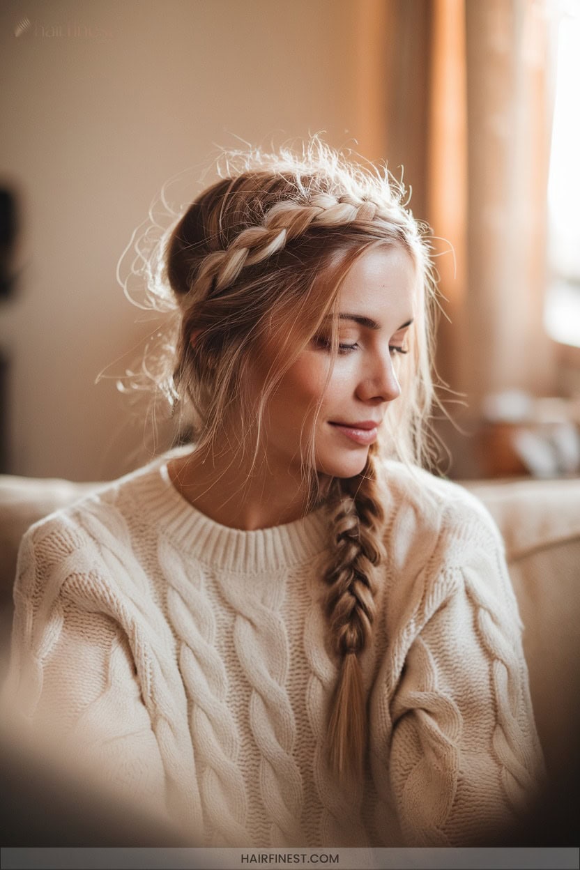 24 Braided Headband