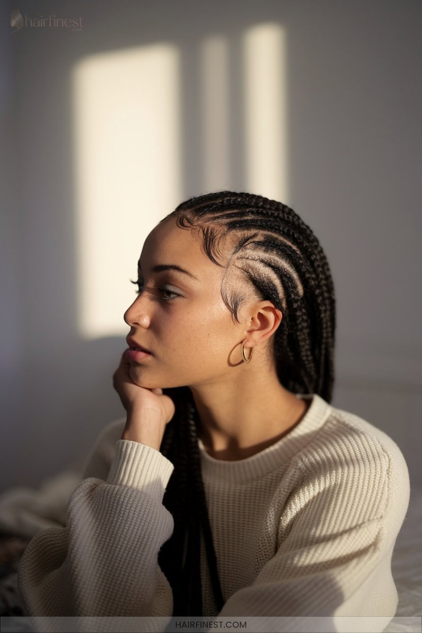 2 Freestyle Cornrow Artistry