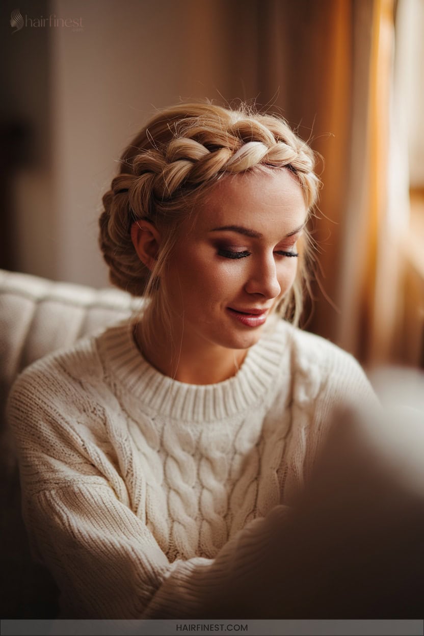 3 Romantic Rope Braid Crown