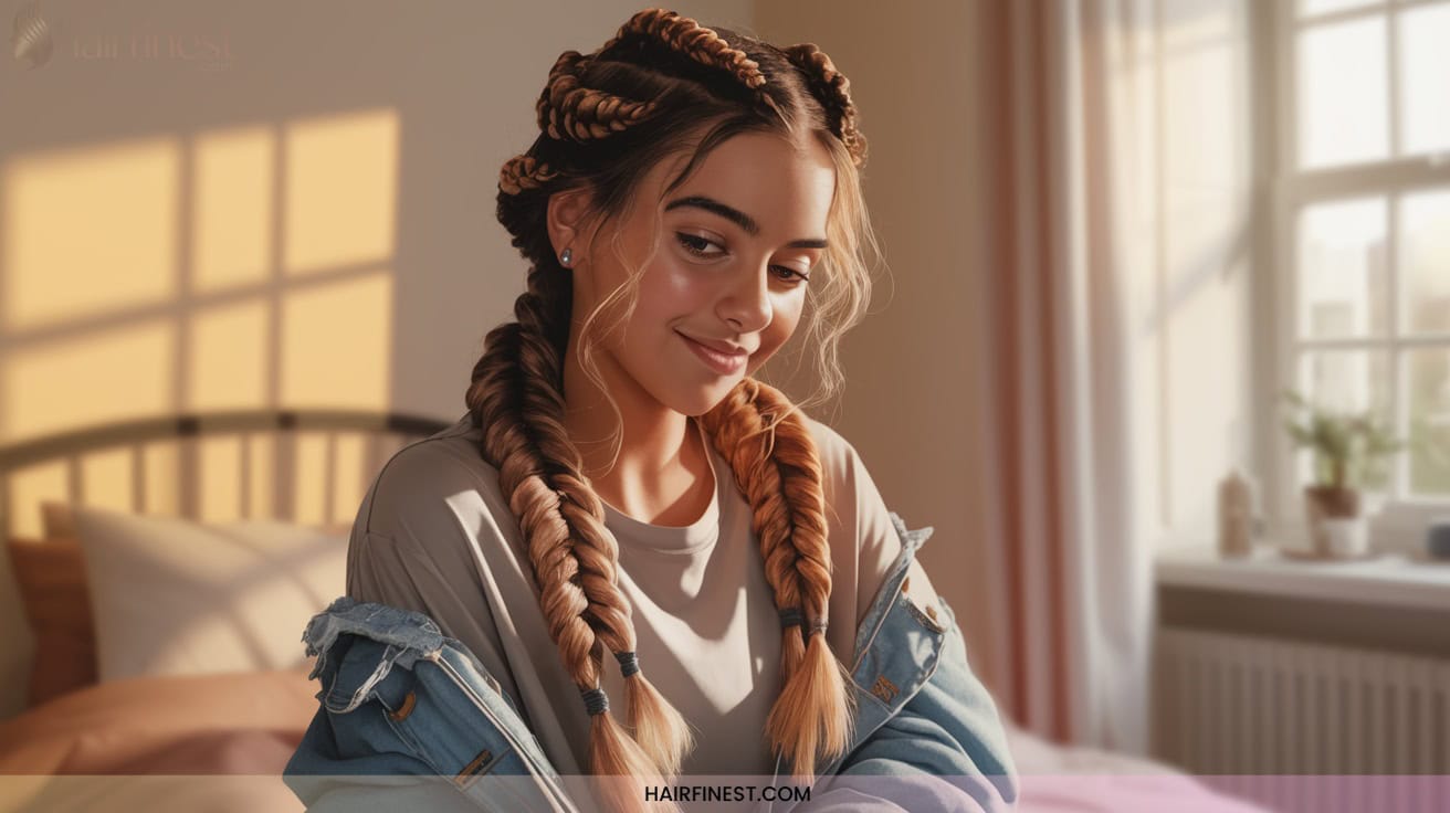 4 20 Trendy Braided Hairstyles For Teens To Rock This Year