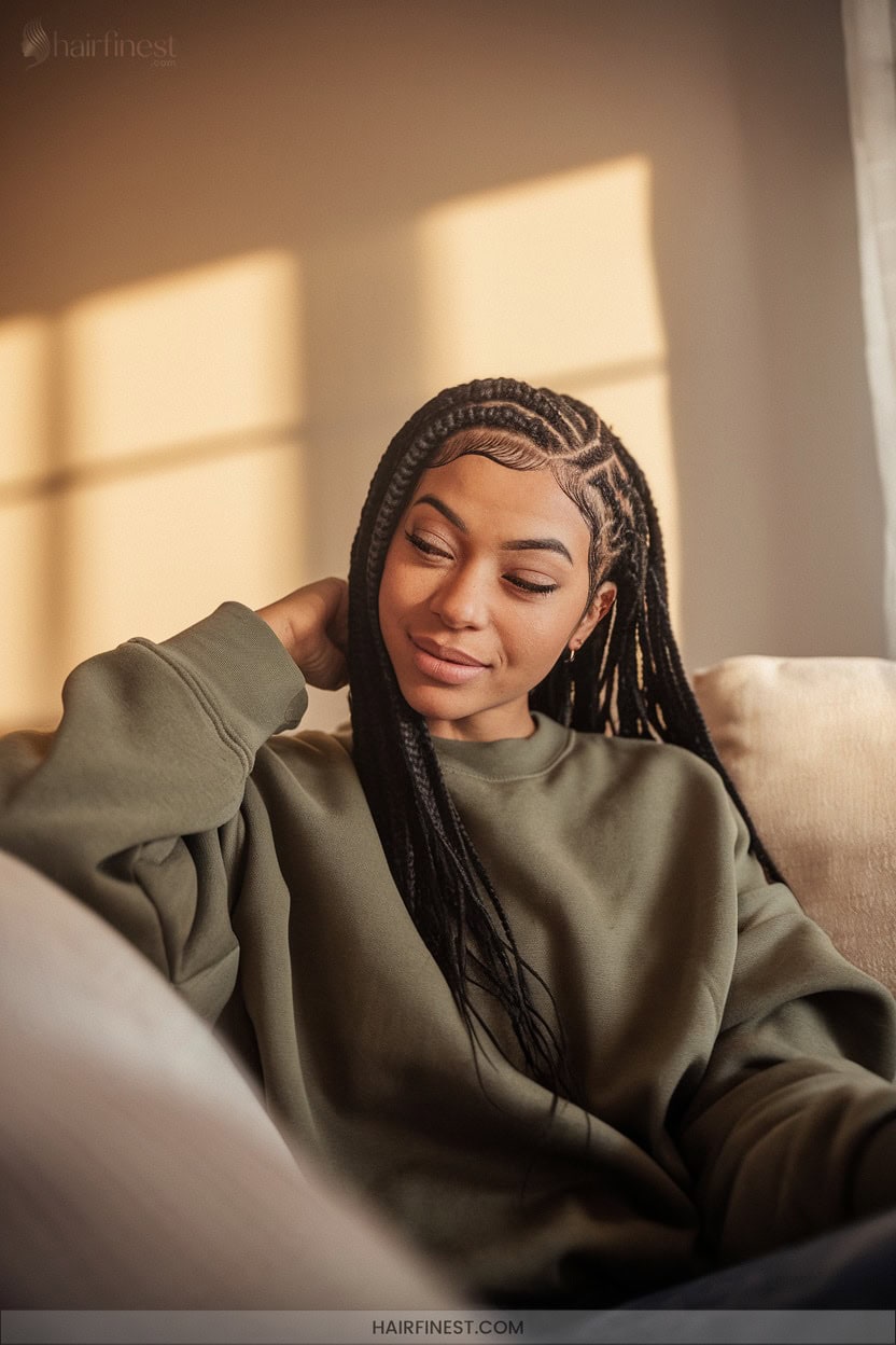 4 Freestyle Artistic Cornrows