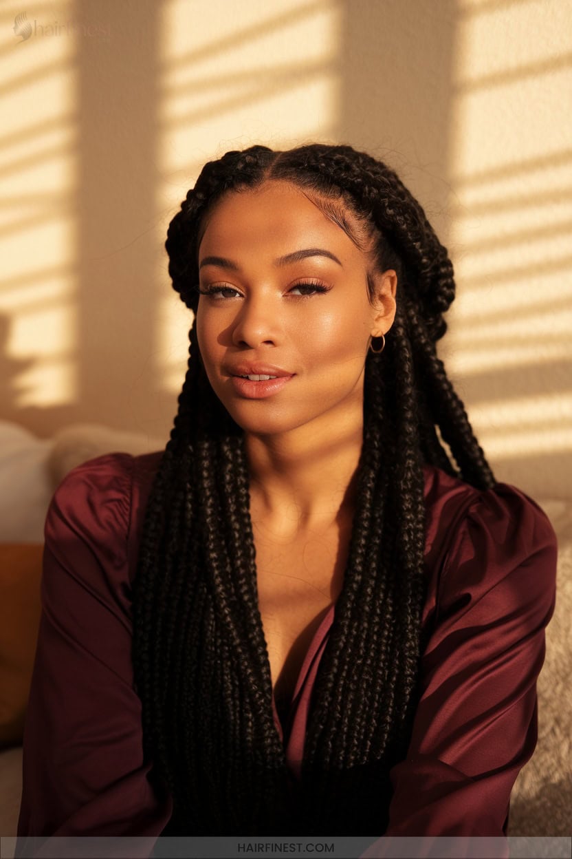 4 Ghana Braids For A Regal Look