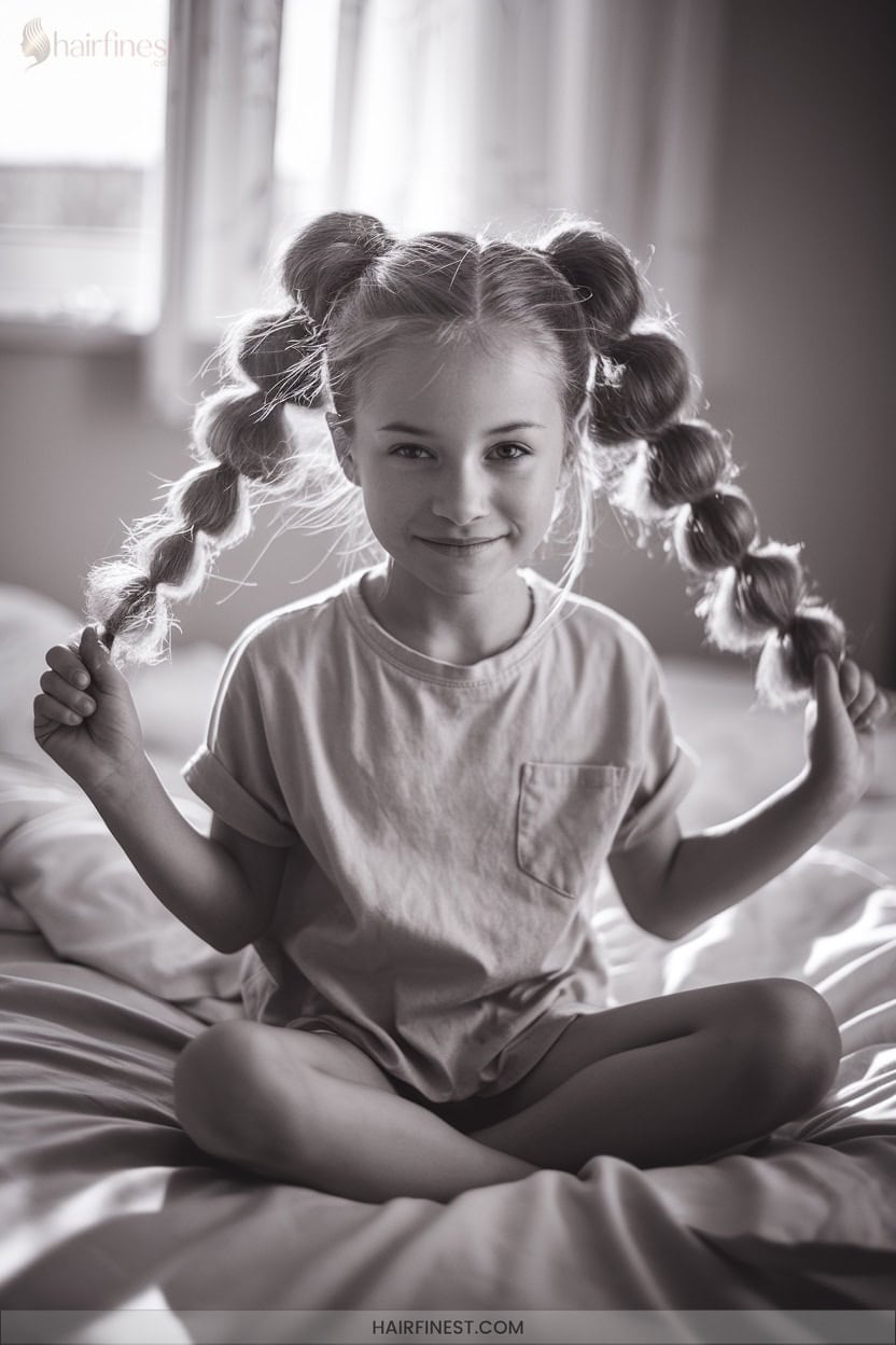 5 Pull Through Ponytail Braid