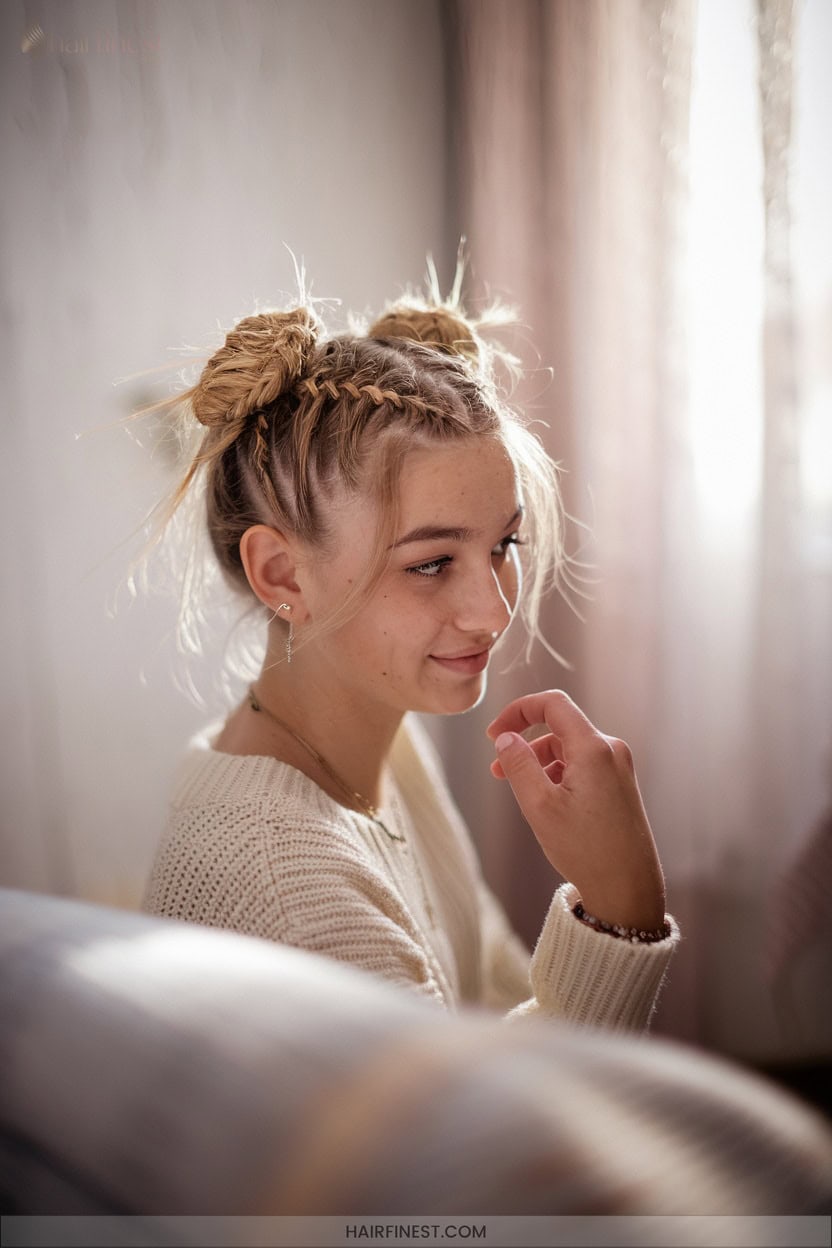6 Braided Buns For Elegant Events