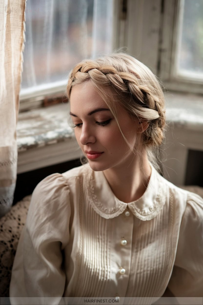 6 Vintage Inspired Braided Crown