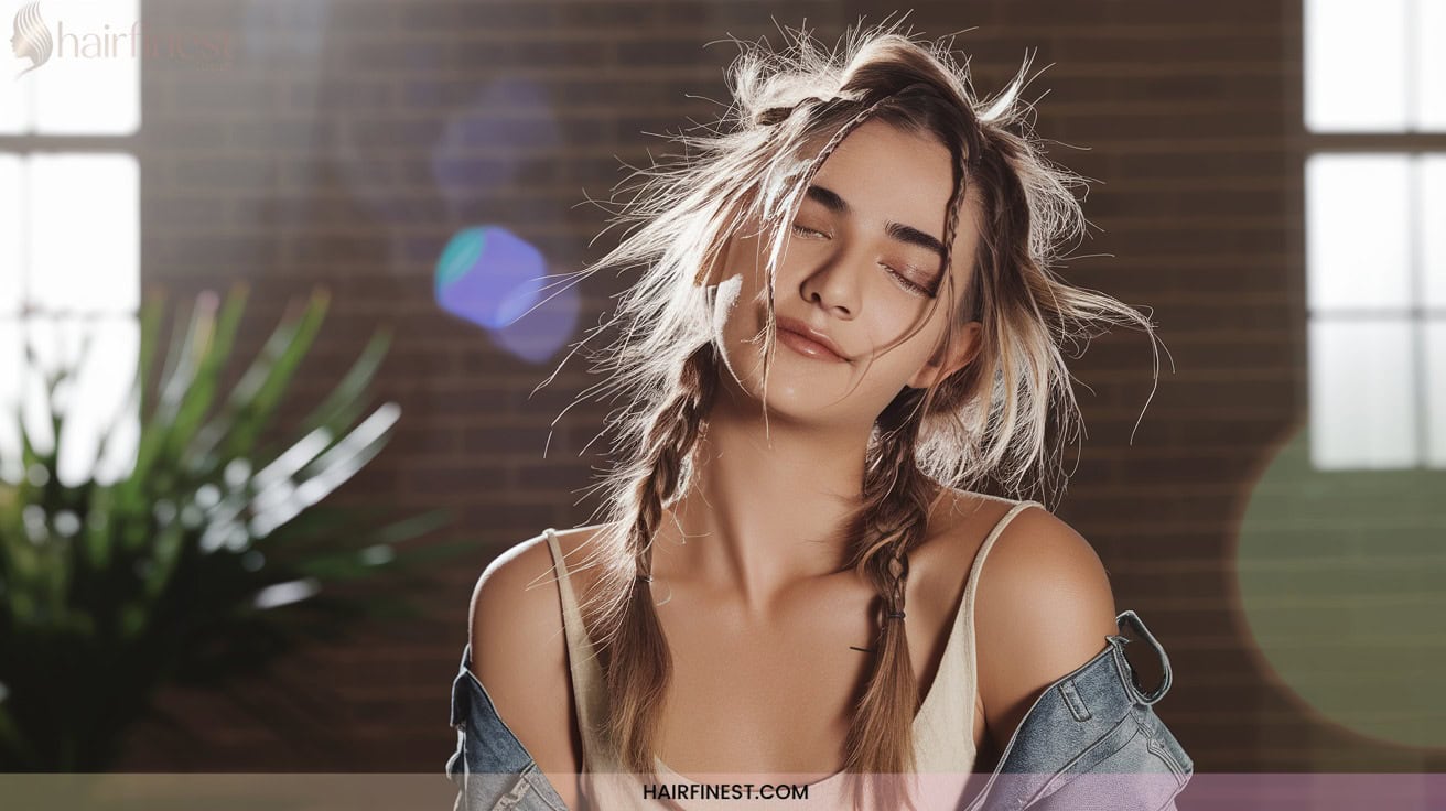 7 16 Effortlessly Cool Messy Braided Hairstyles To Try