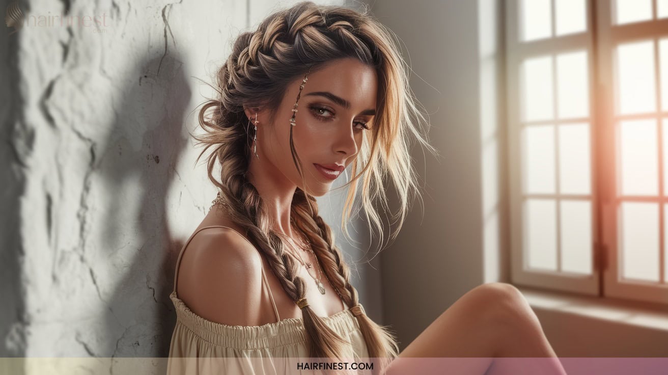 8 22 Dreamy Boho Braided Hairstyles For Free Spirited Vibes