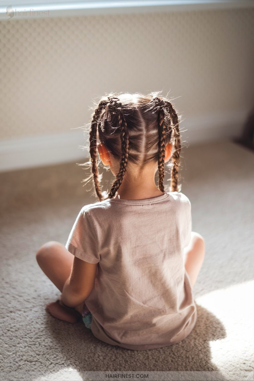 8 Double Dutch Braids