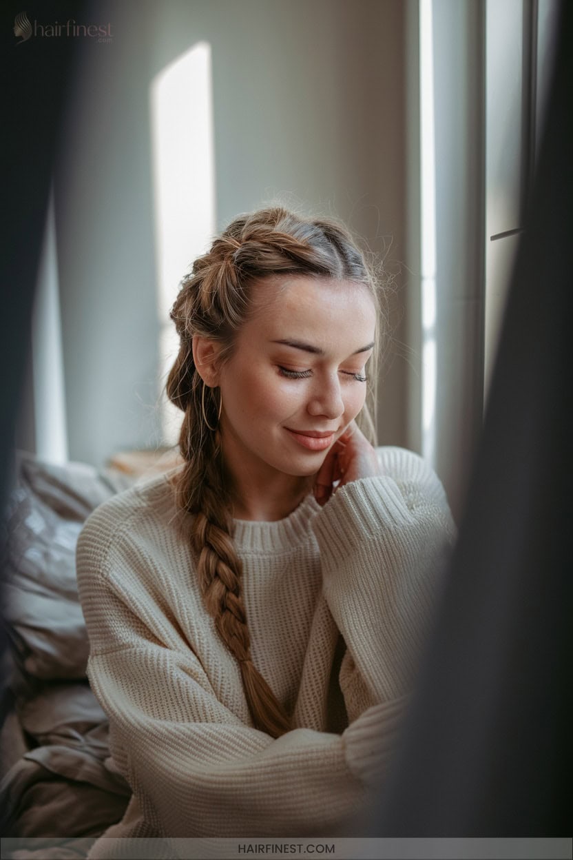 8 Half Up Fishtail Braid Twist