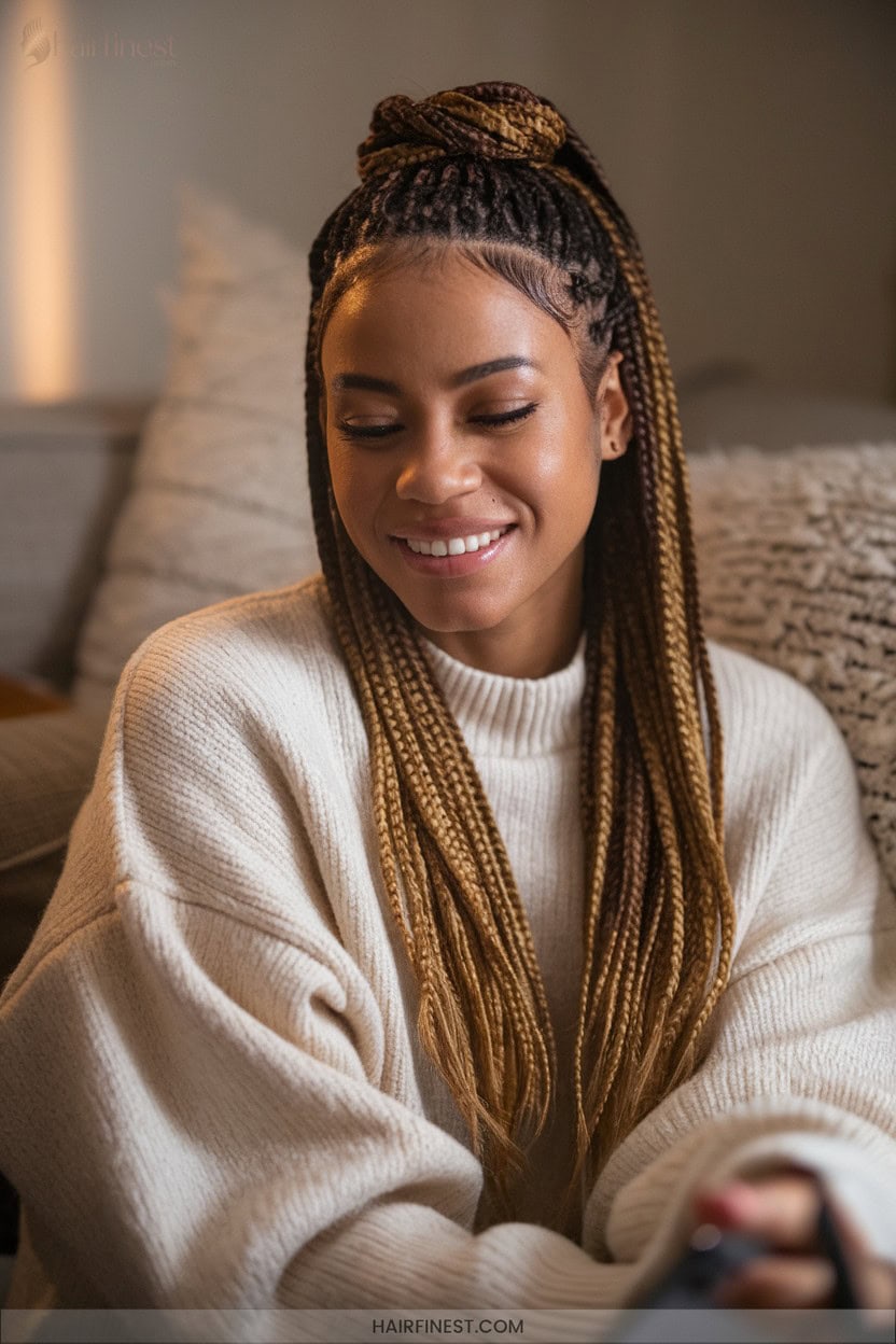 8 Half Up Half Down Braided Styles