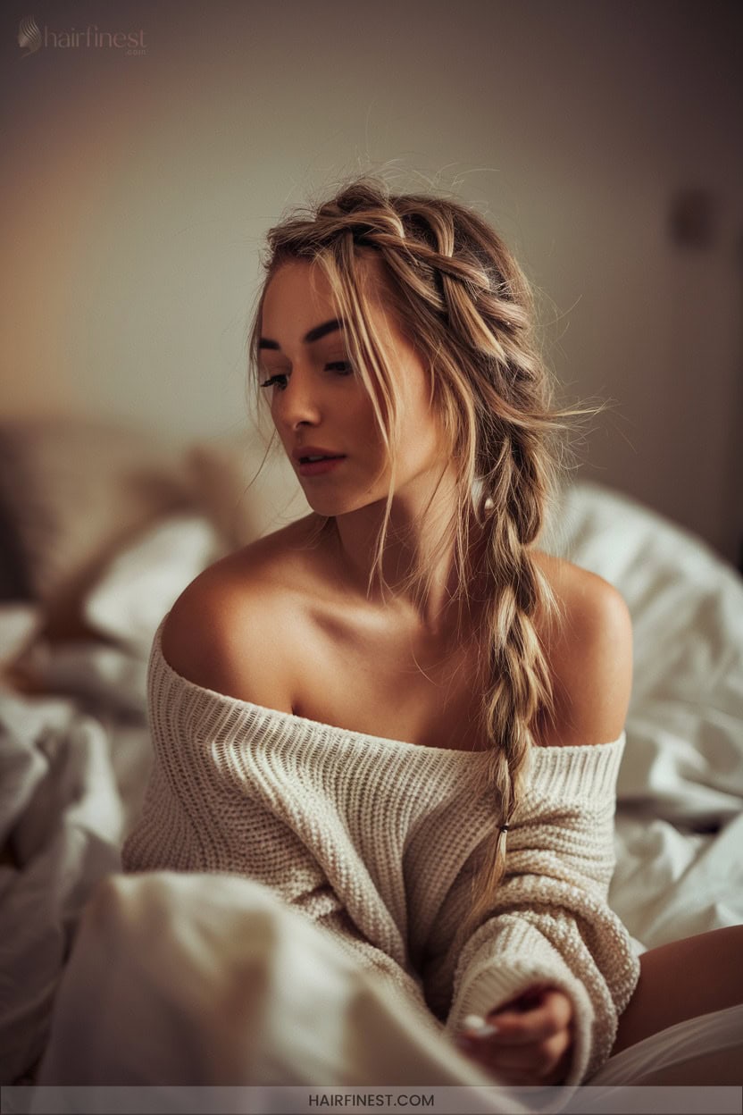 8 Messy Fishtail Braid