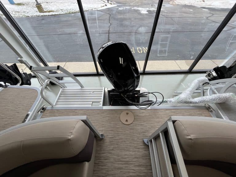 Accessible wheelchair lift at Hall's Sport Center for improved accessibility and mobility.