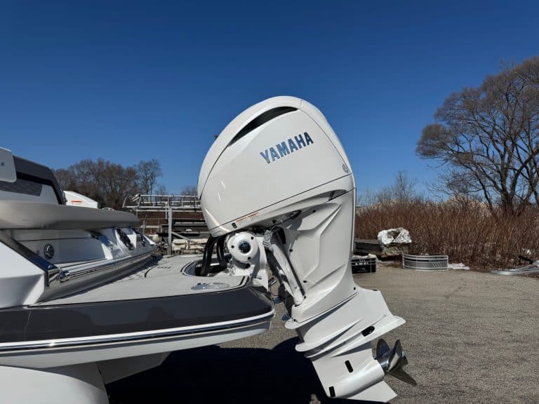 Yamaha outboard motor for boats at Hall's Sport Center, your trusted dealer for marine engines and b.