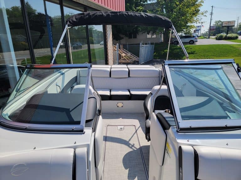 Luxury 2024 Crownline 240 SS for sale at Hall's Sport Center.