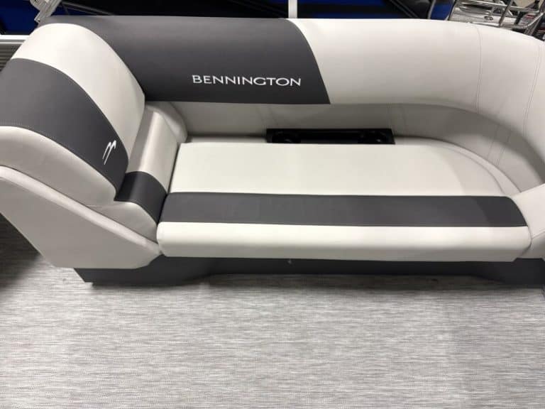 Bennington 22 SSR pontoon boat for sale at Hall's Sport Center.