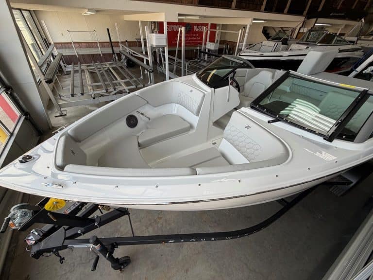 Luxury boat with modern design and premium features for water adventures.