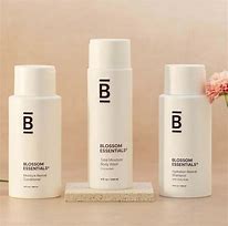 Set of Blossom Essentials Hydration Oil bottles for skin hydration.