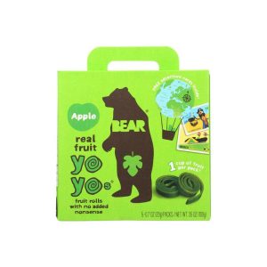 Healthy Roots Bear Fruit Roll with apple flavor and no added nonsense.