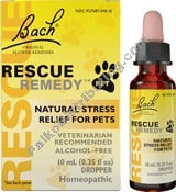 Rescue Remedy Pet 10Ml bottle for natural stress relief in animals.