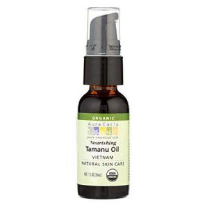 Organic Tamanu Oil by Aura Cacia for nourishing skin care, Vietnam origin.