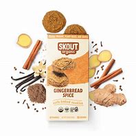 Gingerbread spice cookies with cinnamon sticks and vanilla beans for holiday flavor.