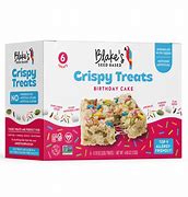 Healthy Roots Crispy Treats with colorful sprinkles for birthday celebration.