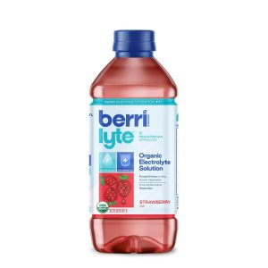 Berri Lyte Organic Plant-Based Electrolyte Drink in Strawberry flavor.