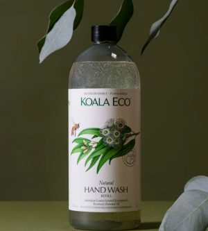 Koala Eco natural handwash refill with lemon eucalyptus and rosemary.