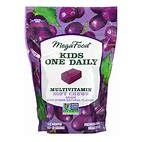 Kids multivitamin chewables with natural ingredients for daily health support.