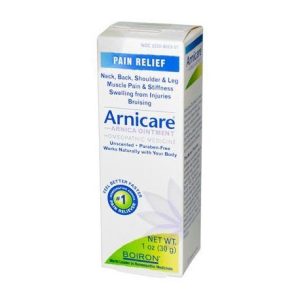Arnicare Ointment box for pain relief and muscle soreness.