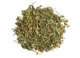 Dried red clover herb for herbal remedies and teas.