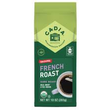 Freshly brewed French Roast coffee in a cup with rich aroma.