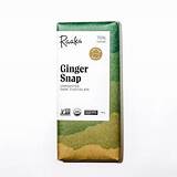 Healthy Roots Ginger Snap Chocolate Bar with natural ingredients and packaging.