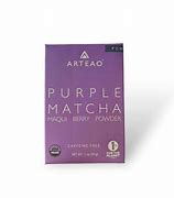Arteo Purple Matcha Maqui powder in purple packaging for health benefits.