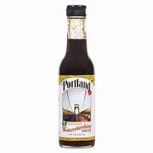 Portland Worcestershire sauce 8 oz. bottle for cooking and flavoring.