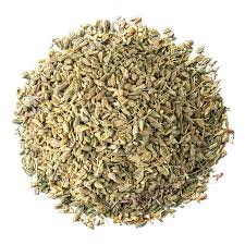 Whole anise seeds in a pile, used for culinary and medicinal purposes.