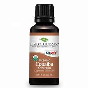 Organic Copaiba Oleoresin bottle from Plant Therapy for natural wellness.