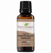 Organic Helichrysum Italicum essential oil bottle from Plant Therapy.