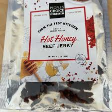 Hot Honey Beef Jerky 2oz. from PEOPLE'S CHOICE for snack lovers.