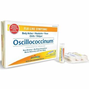 Boiron Oscillococcinum homeopathic remedy for flu-like symptoms and immune support.