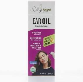 Healthy Roots Wally's Natural Ear Oil for soothing ear care 0.5oz.