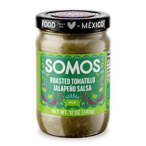 Healthy Roots Somos Jalapeño Salsa Verde 12oz for Mexican cuisine.