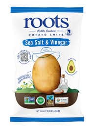 Healthy Roots Sea Salt & Vinegar Kettle Cooked Potato Chips 5oz.