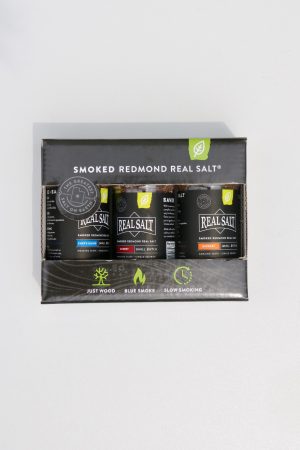 Redmond Real Salt smoked seasoning set for healthy cooking.