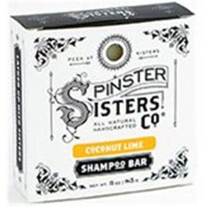 Pinster Sisters Coconut Lime Shampoo Bar for natural hair care.