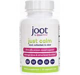 Healthy Roots Just Calm supplement bottle for stress relief and relaxation.