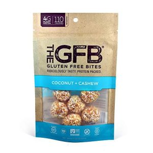 Healthy Roots GFB Coconut Cashew Crunch Bites gluten-free snack.