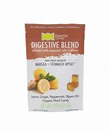 Healthy Roots Digestive Blend supplement with lemon, ginger, and honey for gut health.