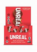 Unreal Dark Chocolate Peanut Butter Cups for healthy snacking.